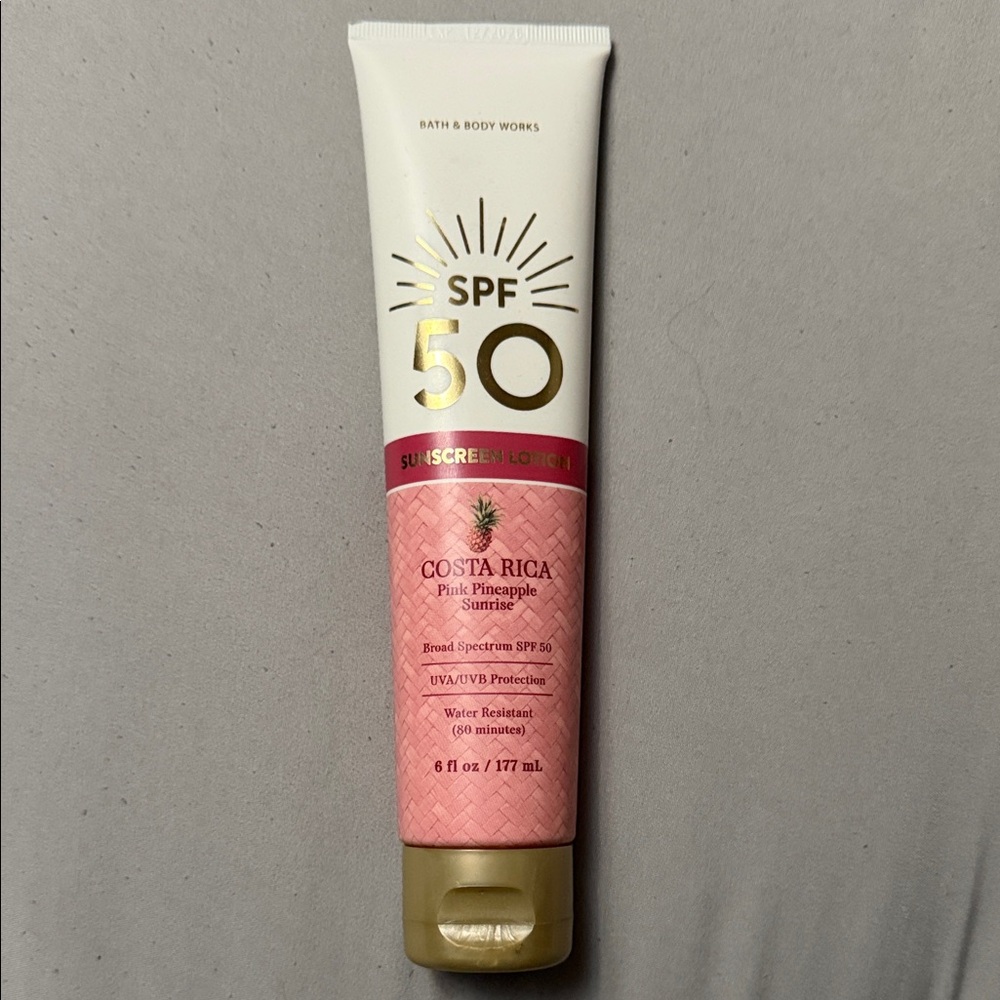 Bath & Body Works SPF 50 Pink Pineapple Sunscreen